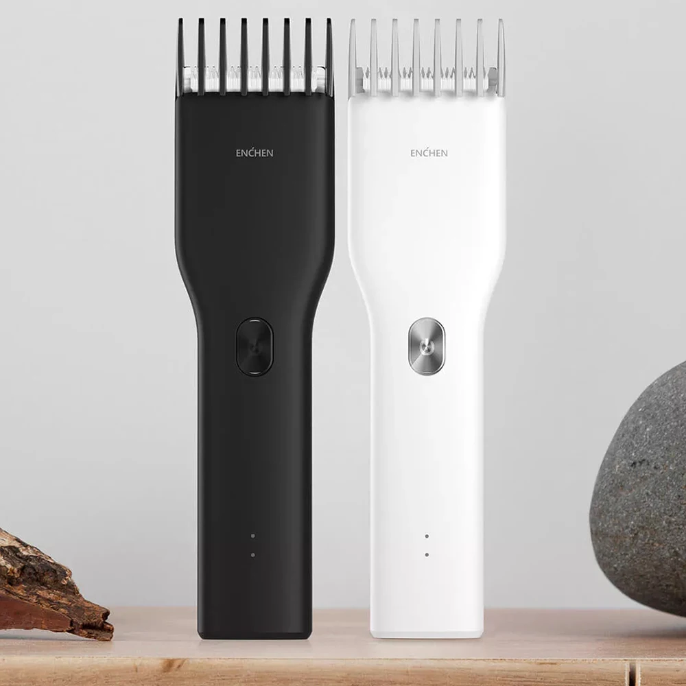 Машинка для стрижки волос ENCHEN электрическая машинка с керамическим резаком