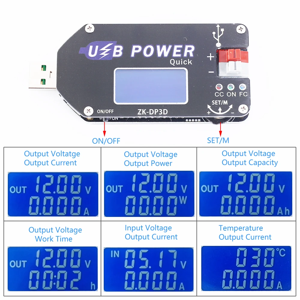 USB Повышающий Модуль питания регулируемый регулятор напряжения 15 Вт повышающий