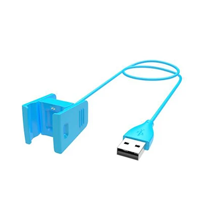 Blue(55cm) USB кабель для зарядного устройства свинец для fitness Charge 2 фитнес-трекер Браслет - Тип штекера: Blue(55cm)