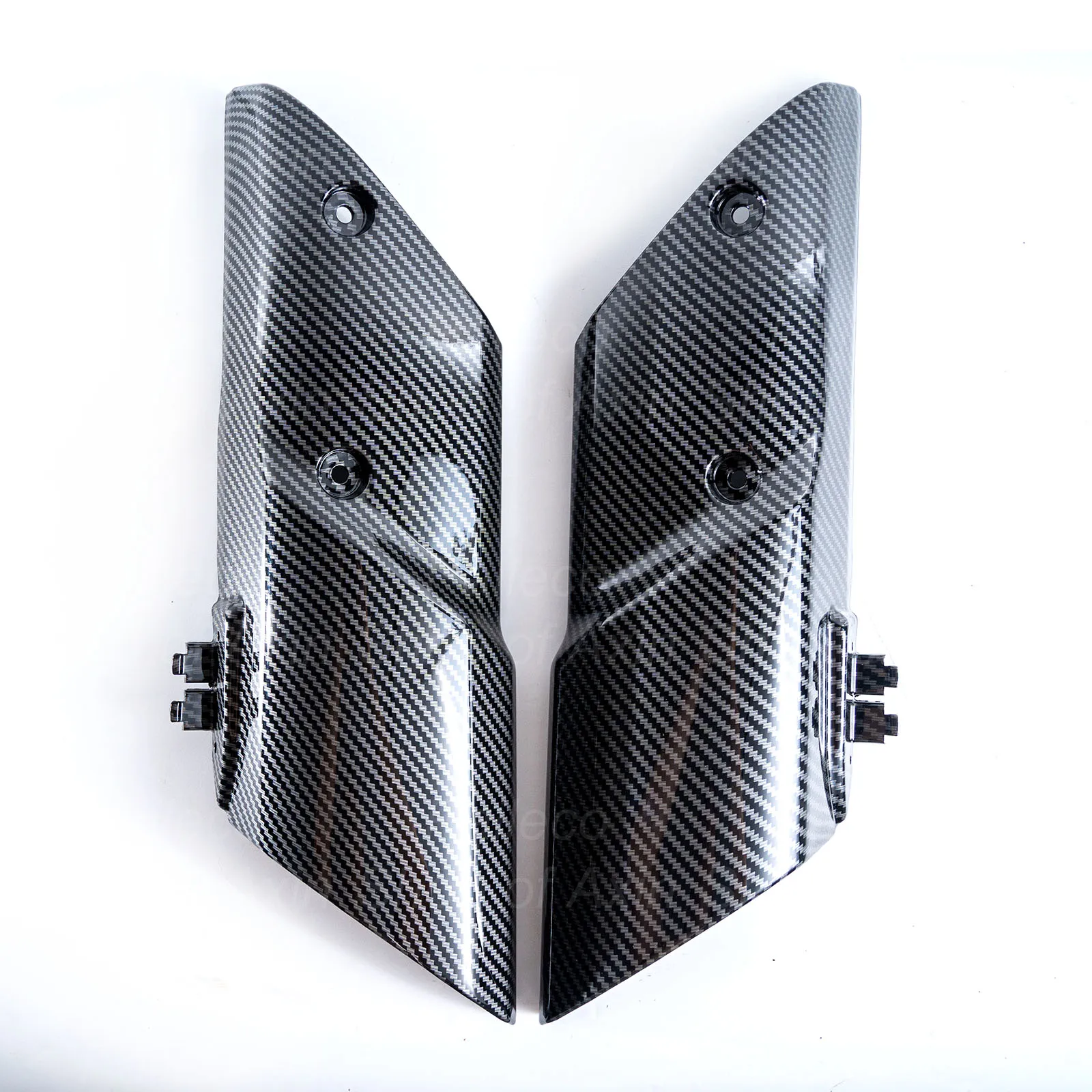 Carbon Fiber Pattern Front Side Fender Fork Cover Fairing for 2010-2013 KAWASAKI Z1000