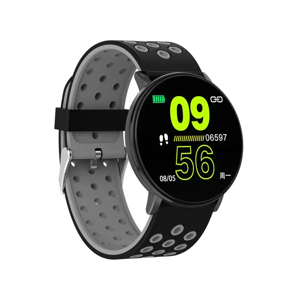 

W8 Smart Watch IPS 2.5D Screen Men Blood Pressure Heart Rate Fitness Tracker Pedometer Sport Smartwatches For Android IOS