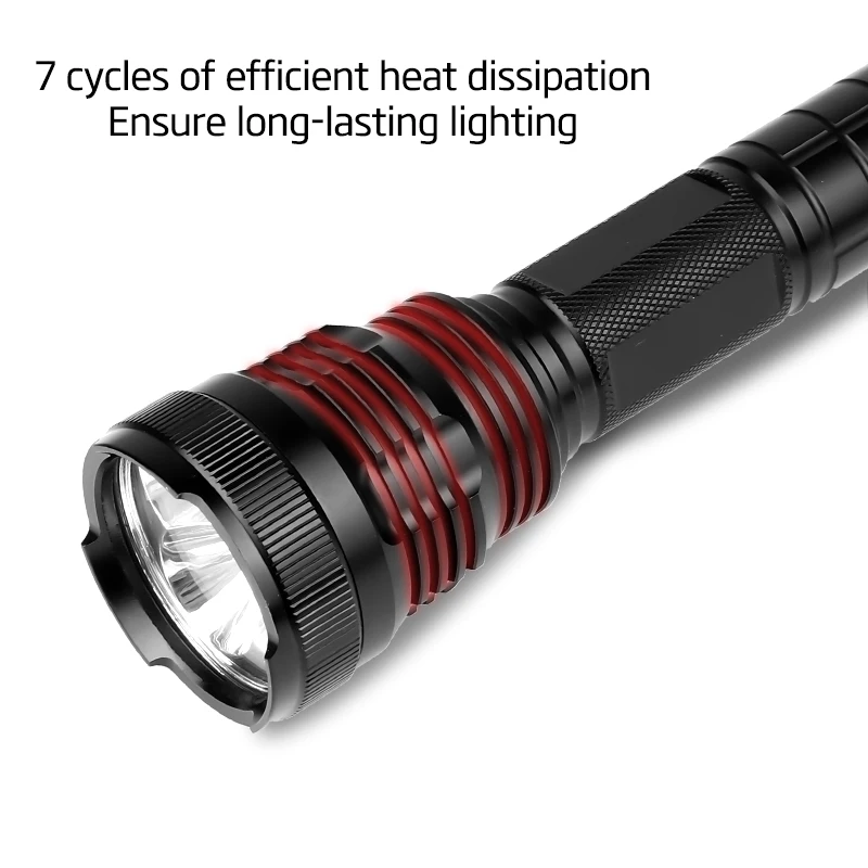 Новый горячий 3 * XHP50 светодиодный фонарик ультра яркий водонепроницаемый Linterna