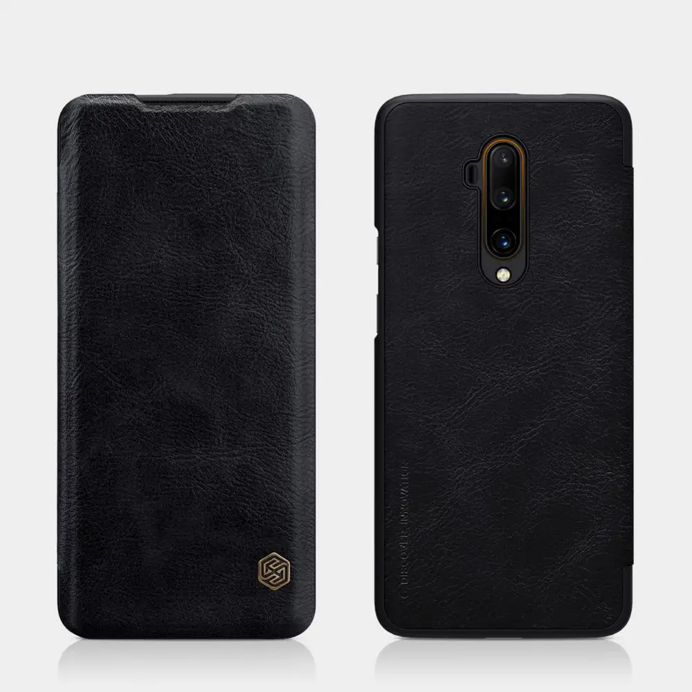 Кожаный чехол-книжка NILLKIN для Oneplus 7 T Pro чехол-Бумажник серии Qin кожаный чехол