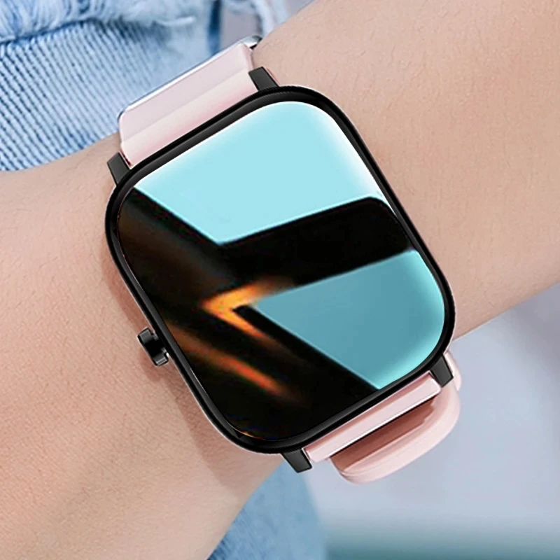 

2021 Smart Watch Women Men Pedometer Watches Heart Rate BP Sports Mode Watches IP68 Waterproof Bluetooth Call Sleep Monitoring