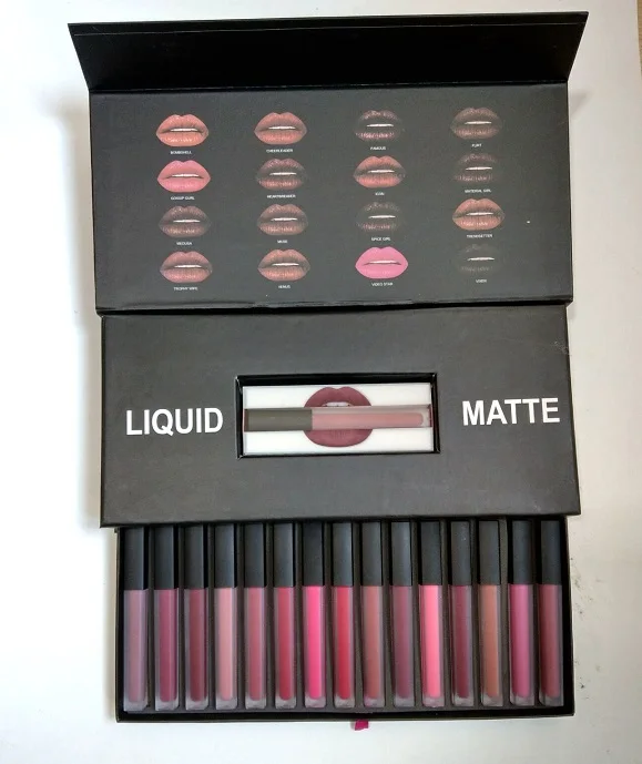 

Wholesale Makeup Lipstick Matte Lipgloss Maquillage Lipstick make up Lipsticks 12 colors Set DHL shipping +GIFT