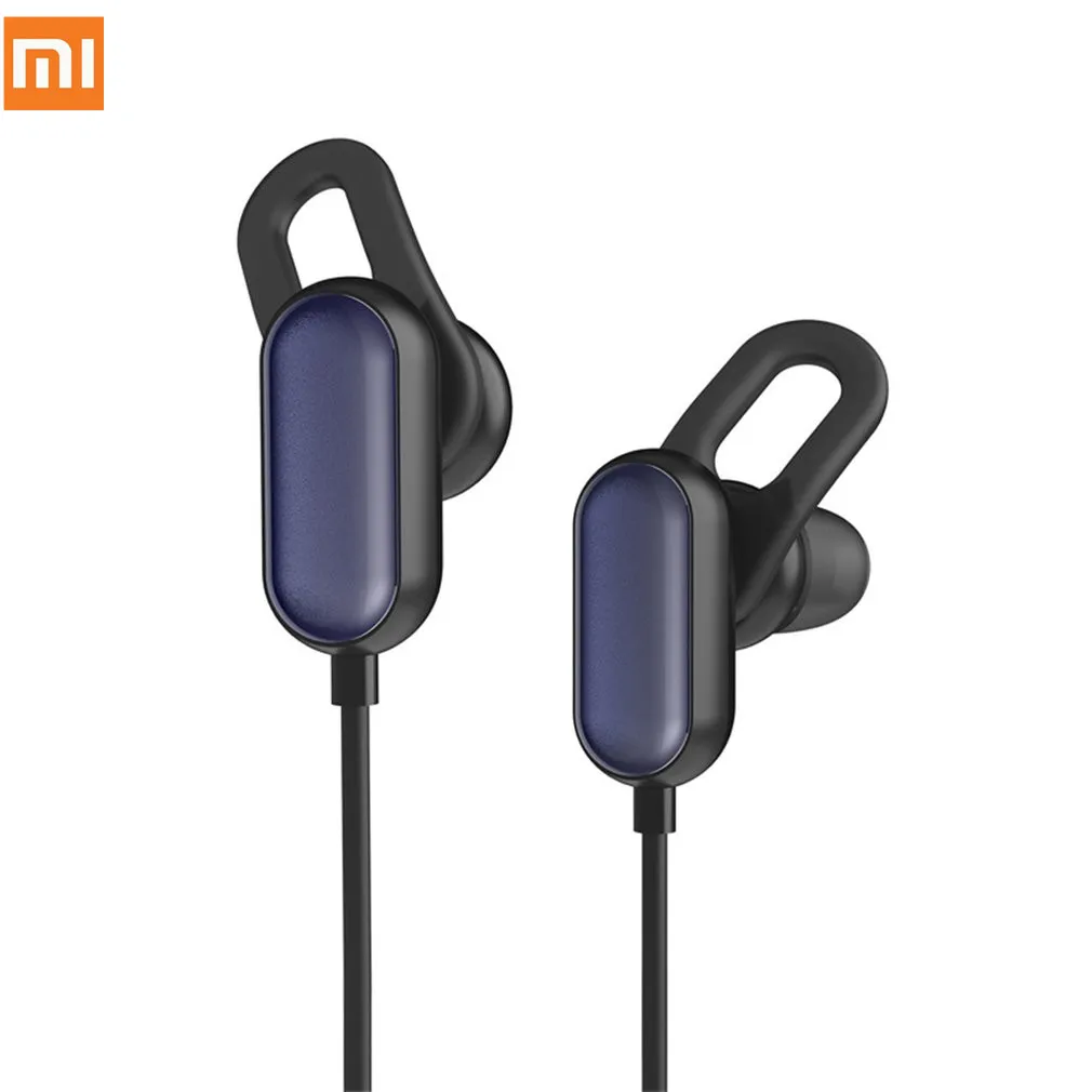 Xiaomi спортивные Bluetooth наушники Молодежная версия новейшая гарнитура с микрофоном Спортивные Беспроводные наушники Bluetooth 4,1 водонепроницаемые