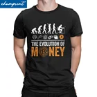 Мужская Женская футболка с принтом Биткоин Эволюция денег BTC криптовалюты футболки с принтом о-образный вырез одежда графика