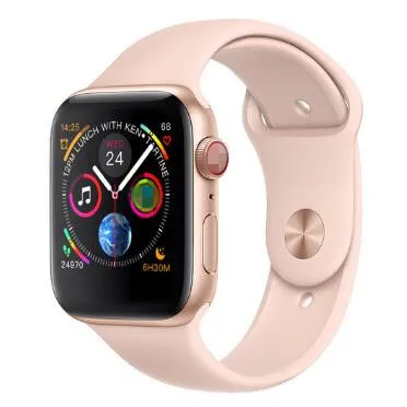 IWO 12 Смарт-часы IWO 11 10 Plus версия Smartwatch с ЭКГ пульсометром IWO 8 Plus Smartwatch для Apple Android Phone - Цвет: Rose Gold