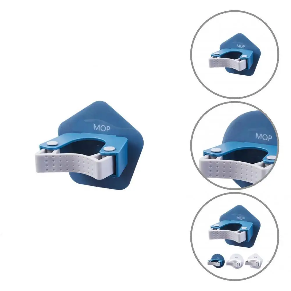 

Space Saving High Bearing Capacity Laundry Room Mop Holder for Brooms