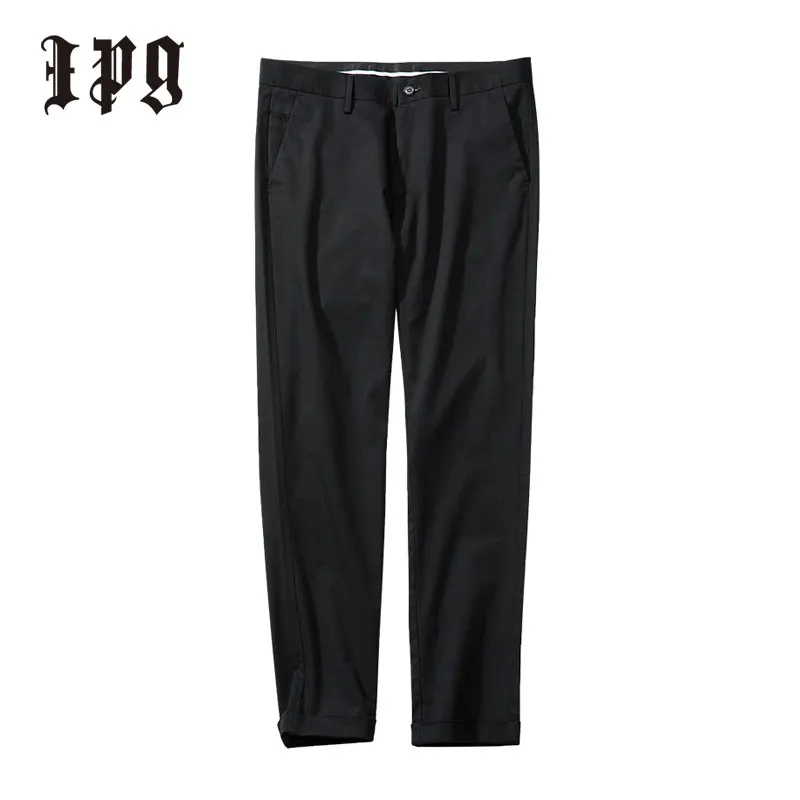 

Ipg 2020 New Male Pants Fashion Ankle Length Trousers Casual Men's Wear Breathable Cotton Men Clothing Multicolor Pant Big Size