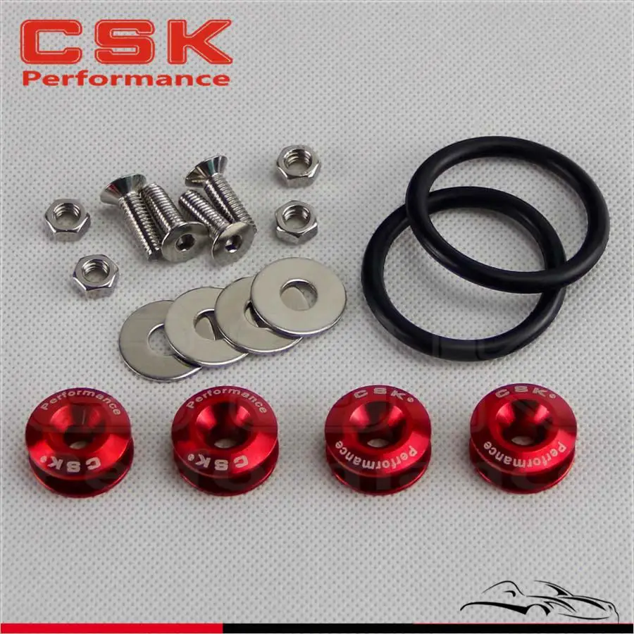 4 * M6 JDM быстросъемный фотоальбом для бампера крыла багажника крышки люка-6 цветов