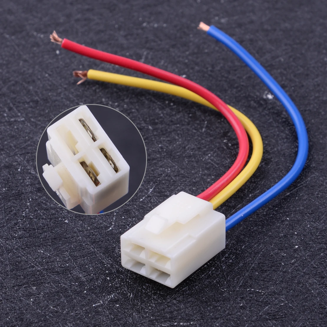 

DWCX разъем для ремонта стартера электромагнитный релейный жгут проводов Подходит для Yamaha YFZ450 Raider R1