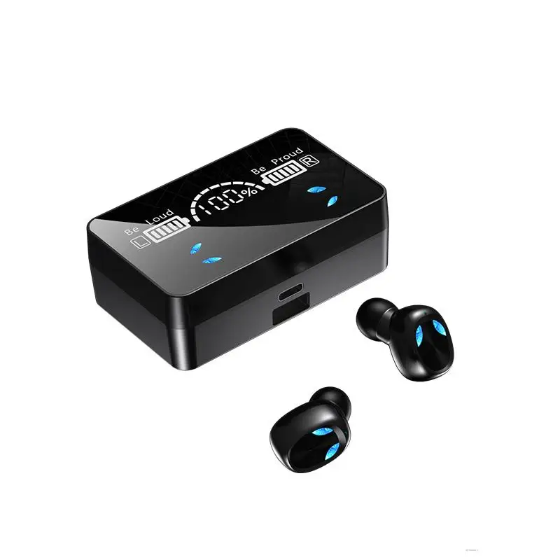 

X3 TWS LED Digital Display Wireless Bluetooth Earbuds 9D Sound Effect Headphone