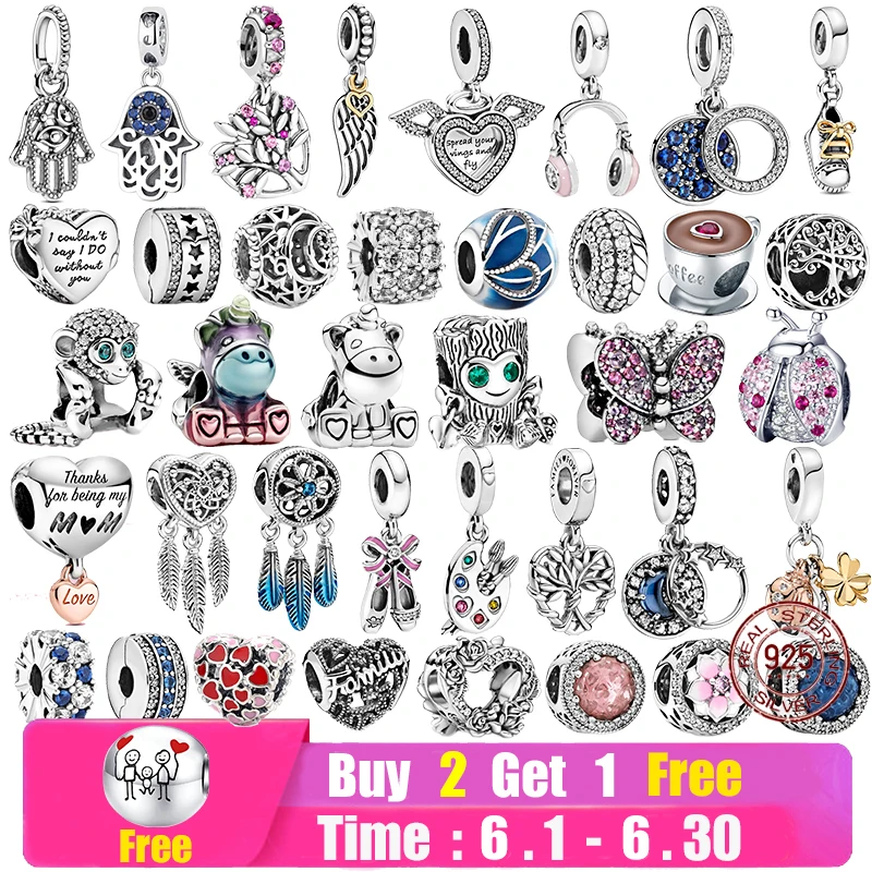 925 Стерлинговое серебро подвеска в виде генеалогического дерева с бусинами звезд