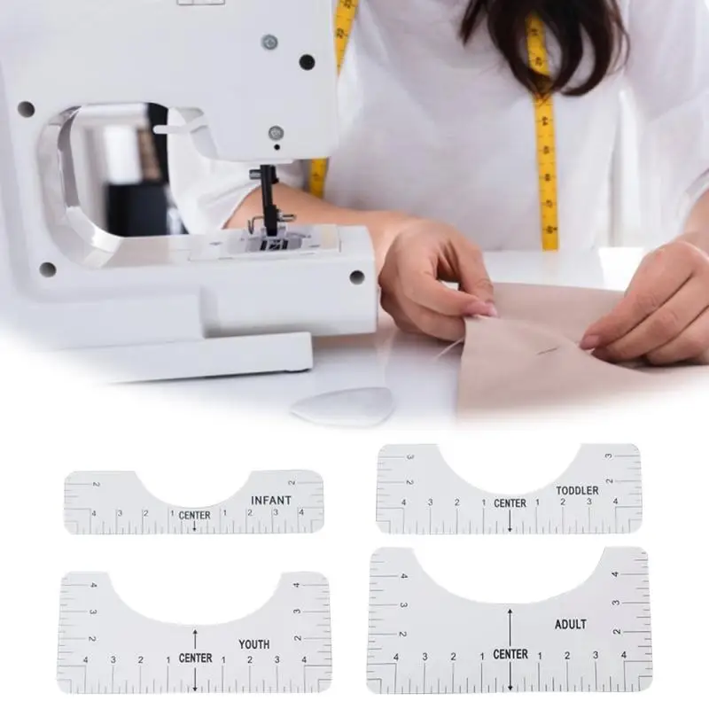 Футболка инструмент для выравнивания с Размеры диаграммы шаблон чертежа сделай