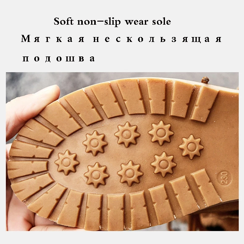 TYDZSMT/зимние сапоги из натуральной кожи; зимняя теплая плюшевая обувь; женские сапоги до середины икры; Botas Mujer; женские сапоги из свиной кожи на резиновой платформе