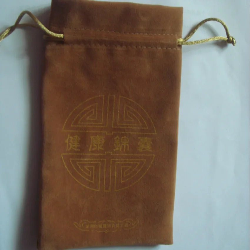 100pcs/lot free shipping small velvet jewelry pouch velvet gift pouch velvet drawstring pouch bag custom logo MP4 bag