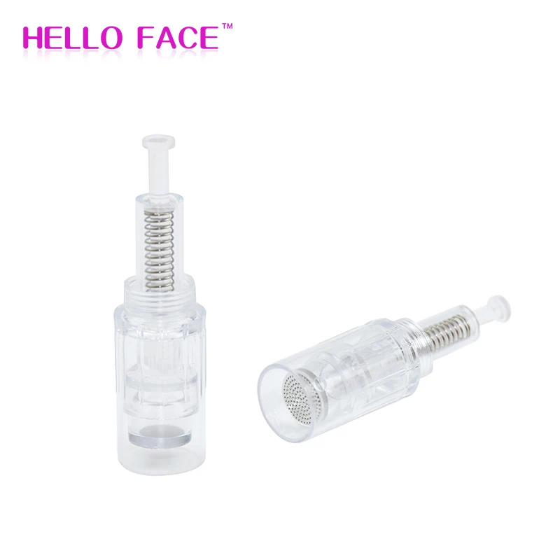 5 шт. круглые нано-картриджи с винтовыми микроиглами одноразовые запасные части