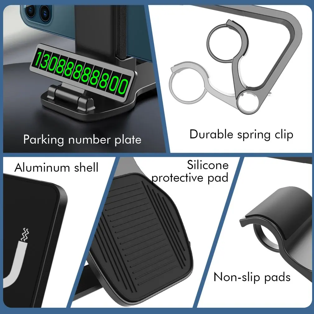 

Upgraded Dashboard Car Phone Holder Mobile Phone Stands Rearview Mirror Sun Visor In Car GPS Navigation Bracket