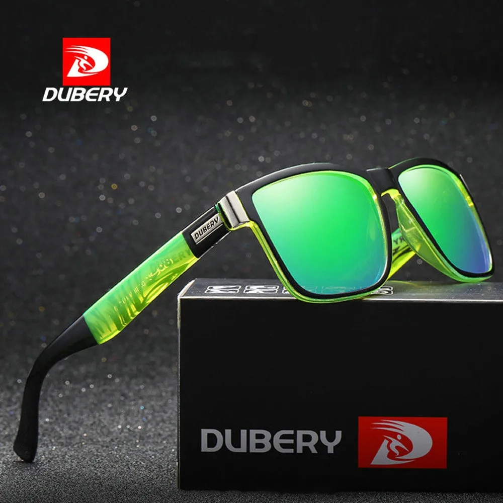 Солнечные очки DUBERY поляризационные UV400 для мужчин и женщин зеркальные летние