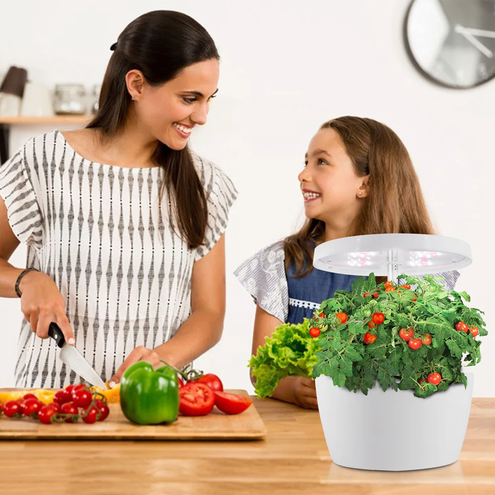 Система гидропоники интеллектуальная коробка с светильник для выращивания Ecoo