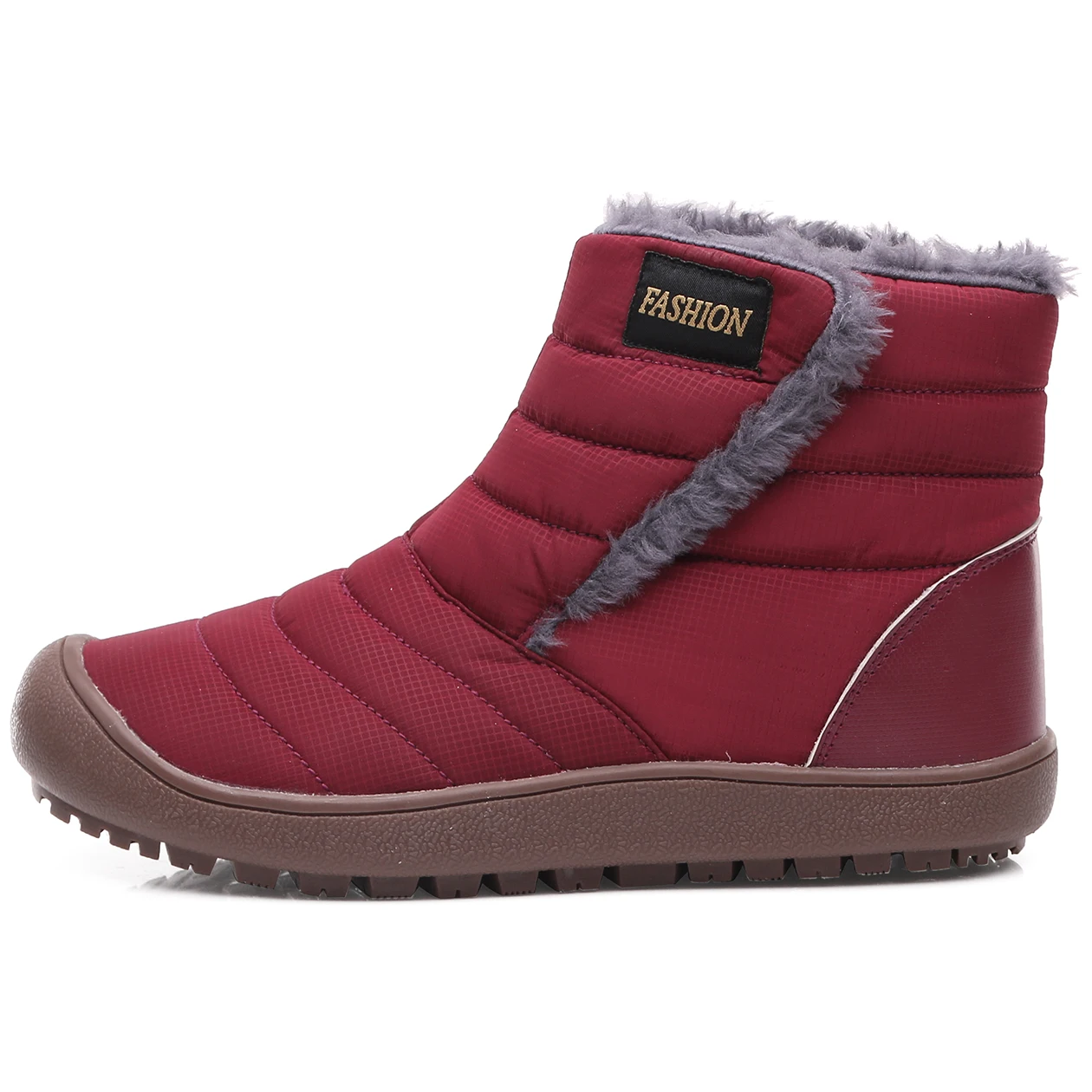 2019 Fashion Winter Men Boots Waterproof Comfortable Snow Fur Warm Ankle Shoes Footwear Male Lightweight | Обувь