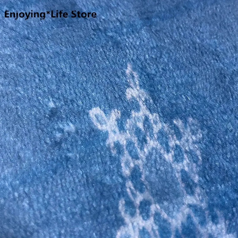 

Christmas Carpet Kitchen Bathroom Water-absorbing Anti-slip Floor Mat Door Mat Bathroom Rug