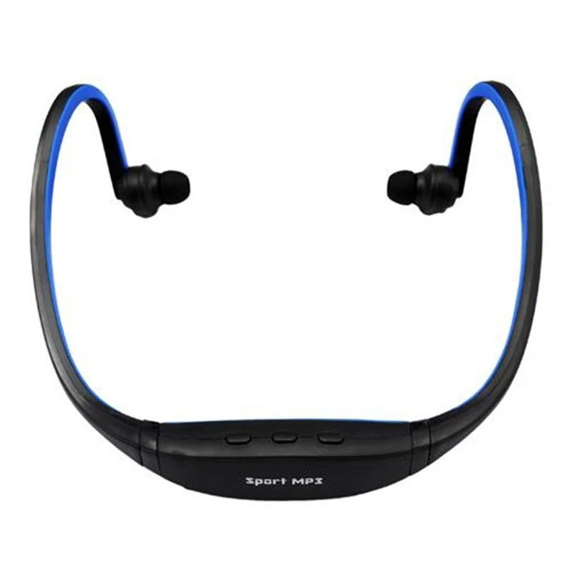 MP3 наушники Беспроводная USB зарядка вставка TF карта плеер Спорт Бег Шейная