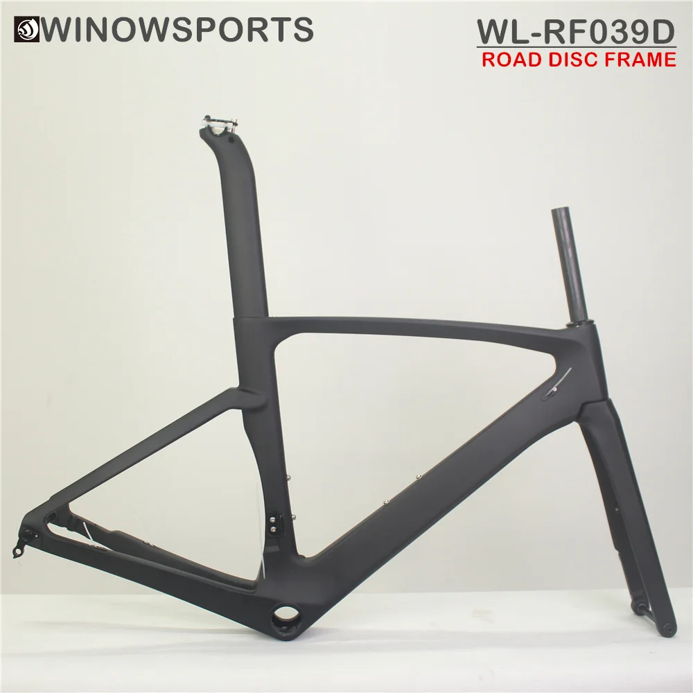 Winowsports 2021 углеродная дорожная рама дисковый тормоз аэро карбоновая дорожный диск