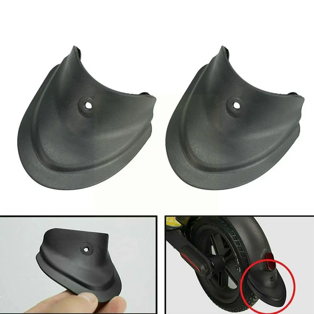 

1pair Scooter Front Rear Mudguard Fender Rubber Fishtail Shape Retaining Water For Xiaomi Mijia M365 Pro Scooter Accessorie R7I0