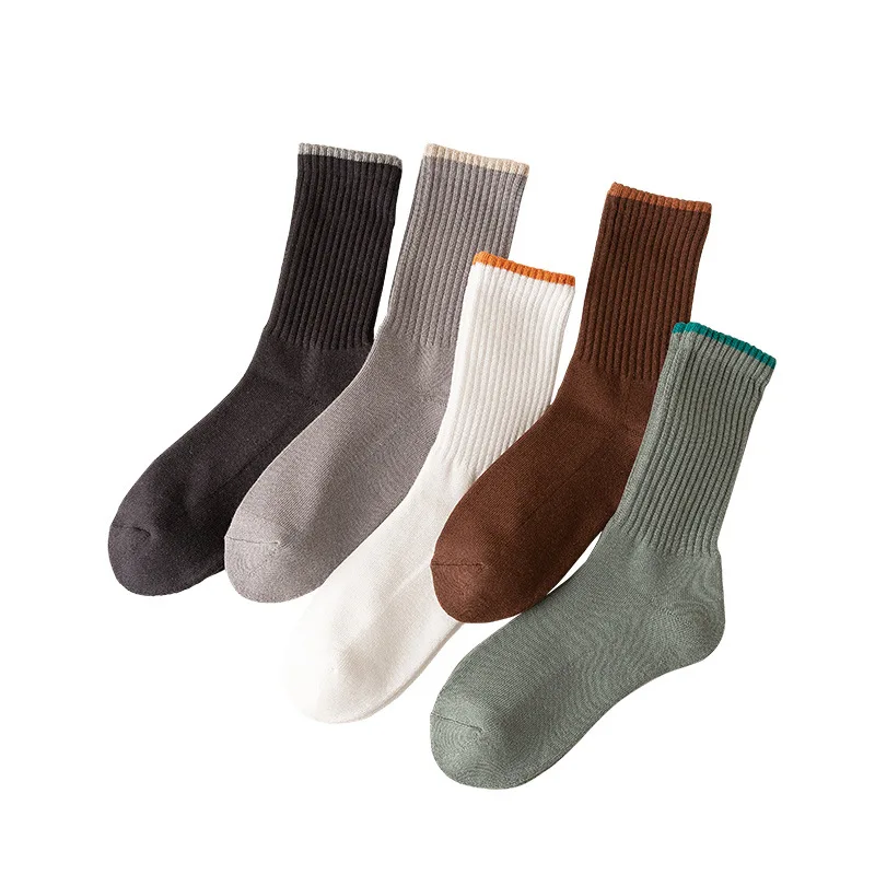 Зимние термоноски мужские однотонные толстые антибактериальные дышащие Теплые