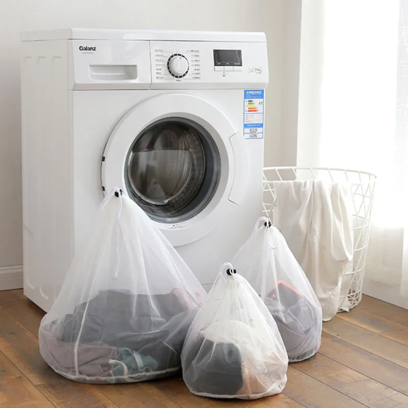 3 Size Washing Laundry bag Clothing Care Foldable Protection Net Filter Underwear Bra Socks Underwear Washing Machine Clothes s m l size washing laundry bag socks underwear washing machine clothesclothing care foldable net filter underwear bra protection