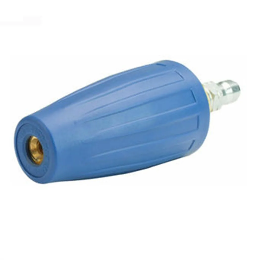 

1/4 In Spray Nozzle 3600PSI Blue High Pressure Quick Connect Steel + Plastic Turbo