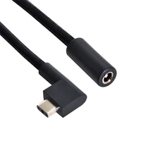 dc jack 5 52 5mm input to 3pin razer plug cable compatible for razer laptop blade pro 17 and razer blade 15 charge adapter