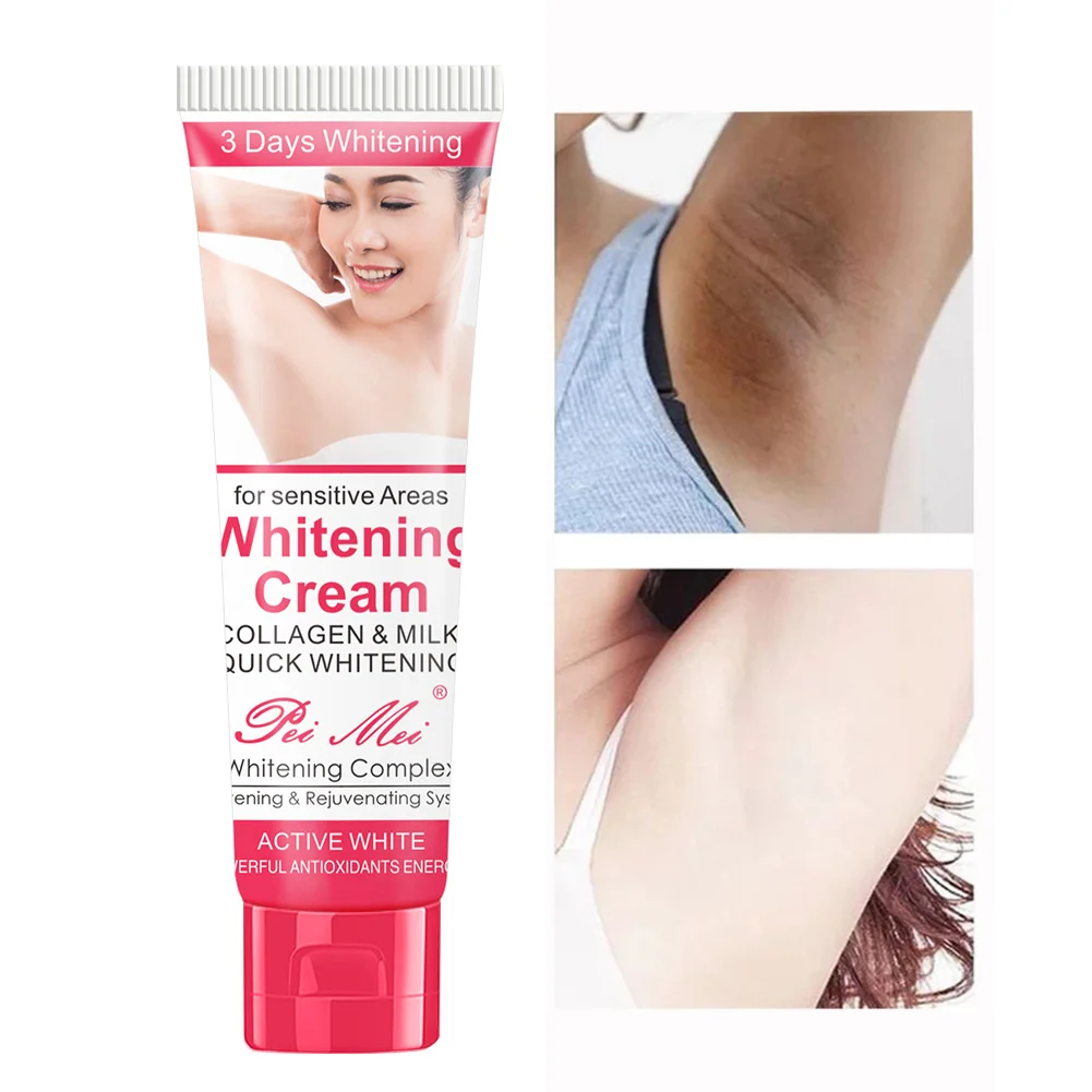 

50g Women Armpit Whitening Cream Underarm Private Brighten Moisturize Knees Elbows Private Areas Skin Care Body Whitening Cream