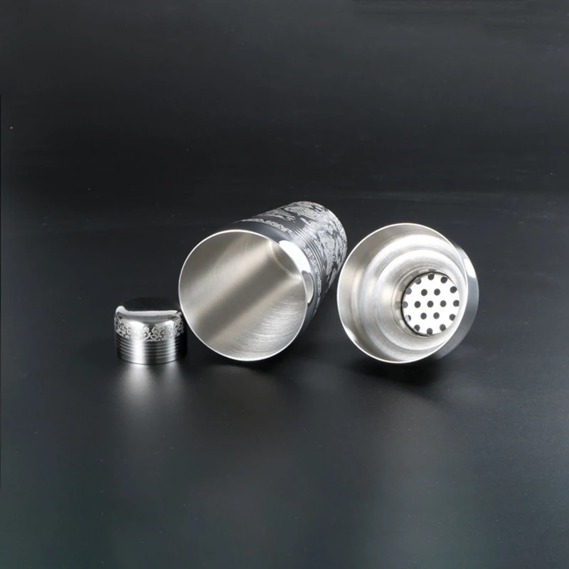 410 мл японский Стиль Нержавеющая сталь шейкер Бар бармен панели инструментов