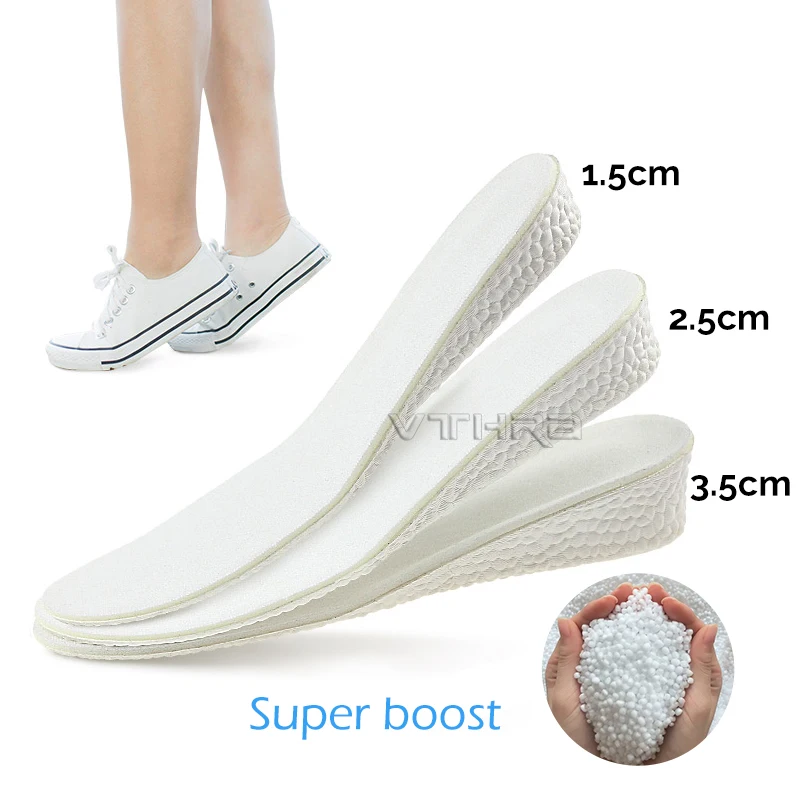 

Increased Motion Damping Insole Basketball Damping Breathable Elastic Soft Boost Insole Height Increase Insole Shoe Accessories