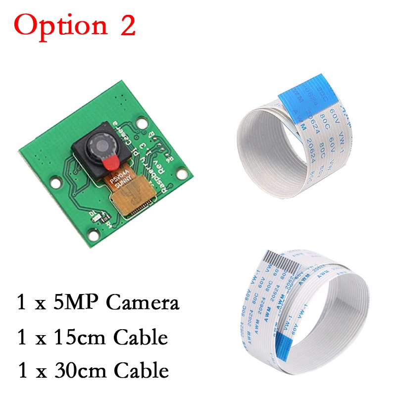Raspberry Pi 4 Камера 5MP 1080P 720 OV5647 видео Камера с FFC кабель для Raspberry Pi 4 3 Модель B 3B плюс 4B Pi3 B