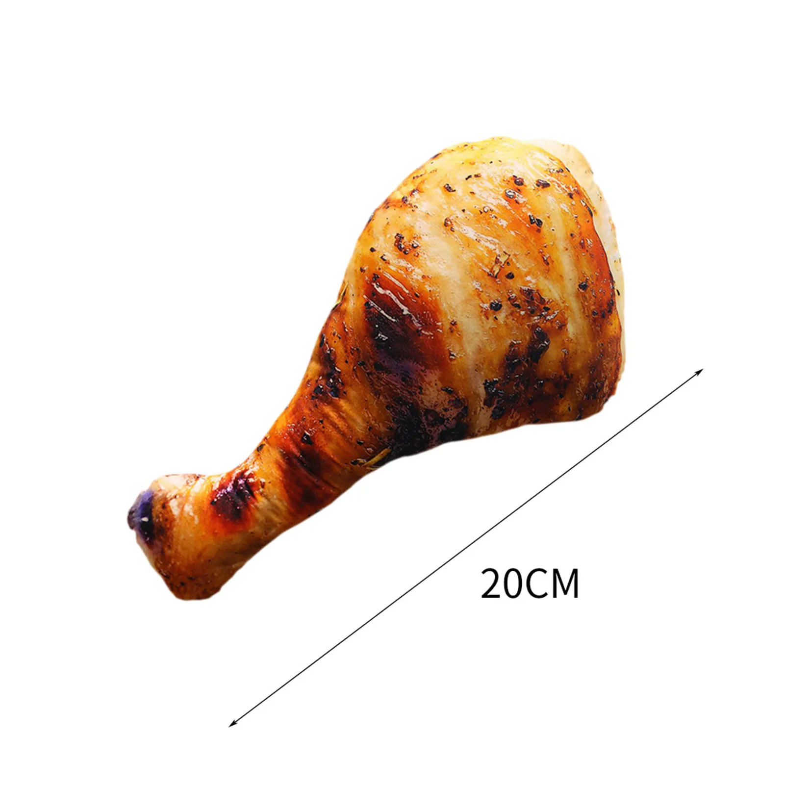 

3D Food Pillow Innovative Simulation Cushion Doll Stuffed Plush Drumsticks Toy Perfect Choice Decorations Body Pillow Kids Gift
