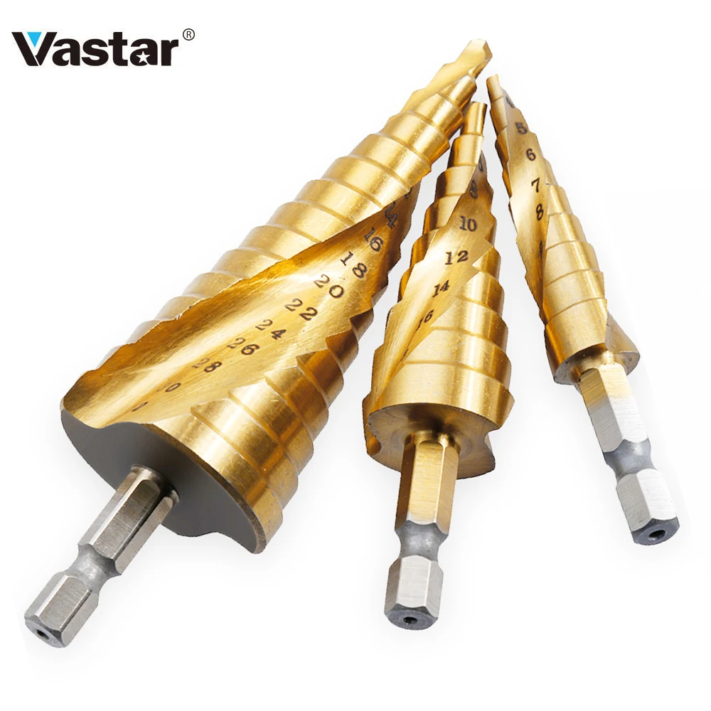 Спиральное и прямое Рифленое центральное сверло из быстрорежущей стали 4 12/20/32 мм