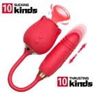 Автоматический телескопический фаллоимитатор, анальный фаллоимитатор-вибратор с двойным мотором, женские игрушки, перезаряжаемое вибрирующее яйцо