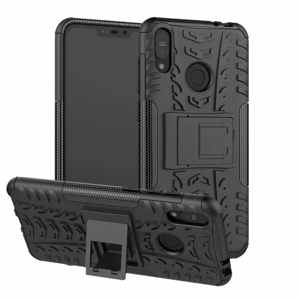 Чехол для Asus Zenfone Max (M2) ZB633KL противоударный армированный резиновый силиконовый
