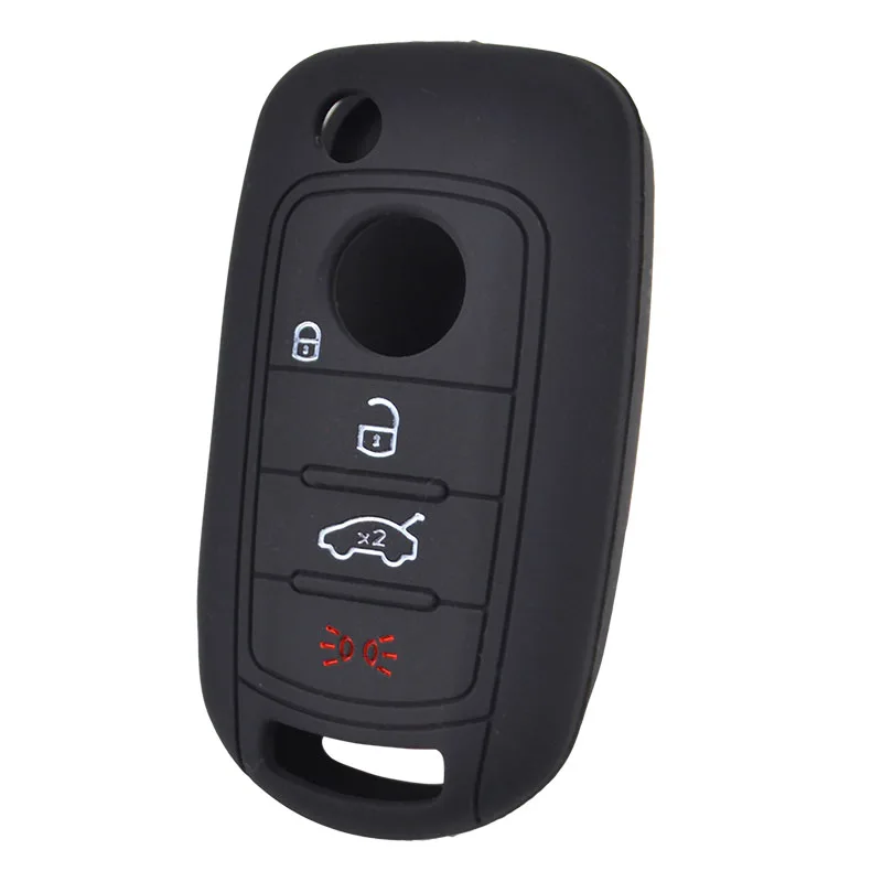 Силиконовые автомобилей Кронос Remote Флип Брелок Shell обложка чехол для Fiat Egea 500X Toro