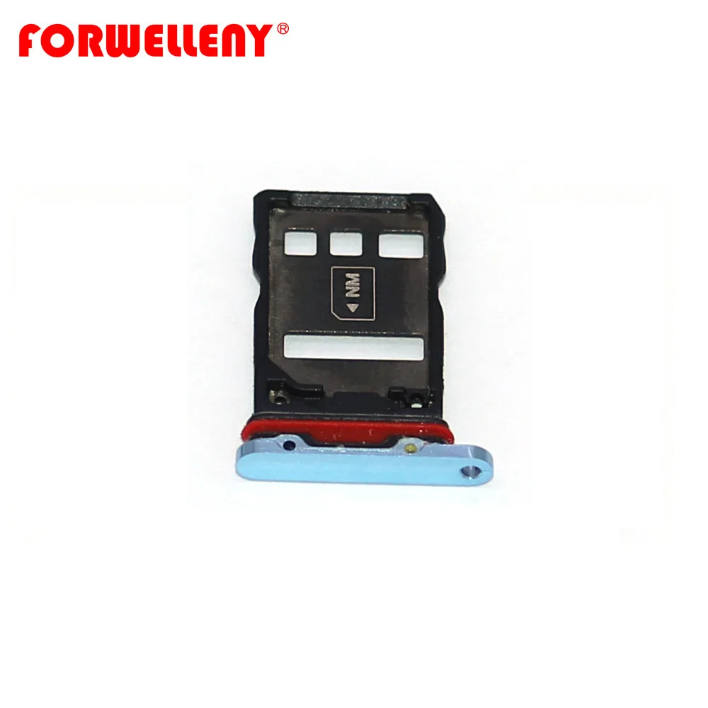 Адаптер для Micro Sim карты huawei P30 pro черный синий с держателем карт возможностью