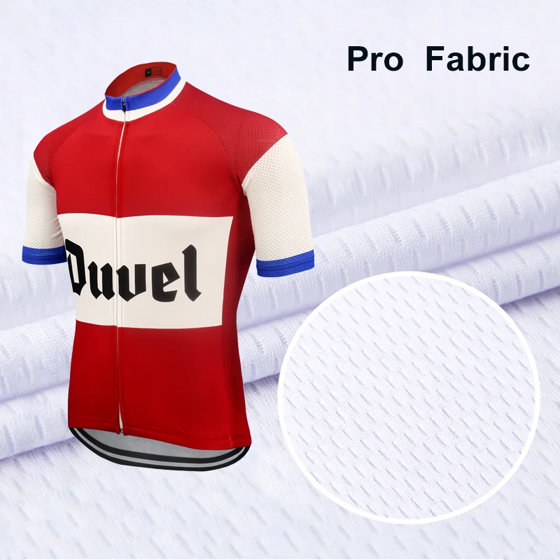 Велосипедная майка мужская Ретро стиль спортивная одежда дышащая красная | Спорт