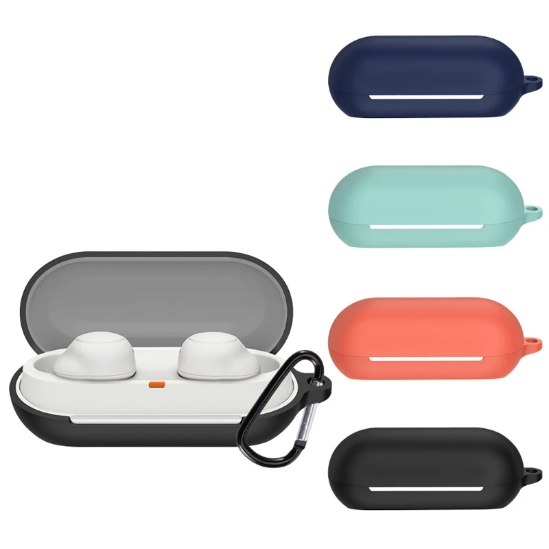 Защитный чехол для беспроводных наушников совместимый с-Sony WF-C500