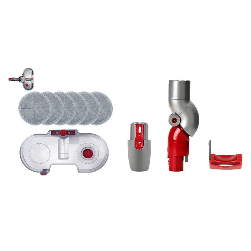 

1 Set Electric Mop Water Tank for Dyson Cleaning Head Sprinkle & 1 Set Trigger Lock and Bottom Adapter