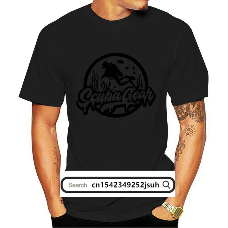 

2021 Summer New Diving Equipment Short-Sleeved T Shirt 100% Cotton Casual Short-Sleeved T Shirt For Men And Women