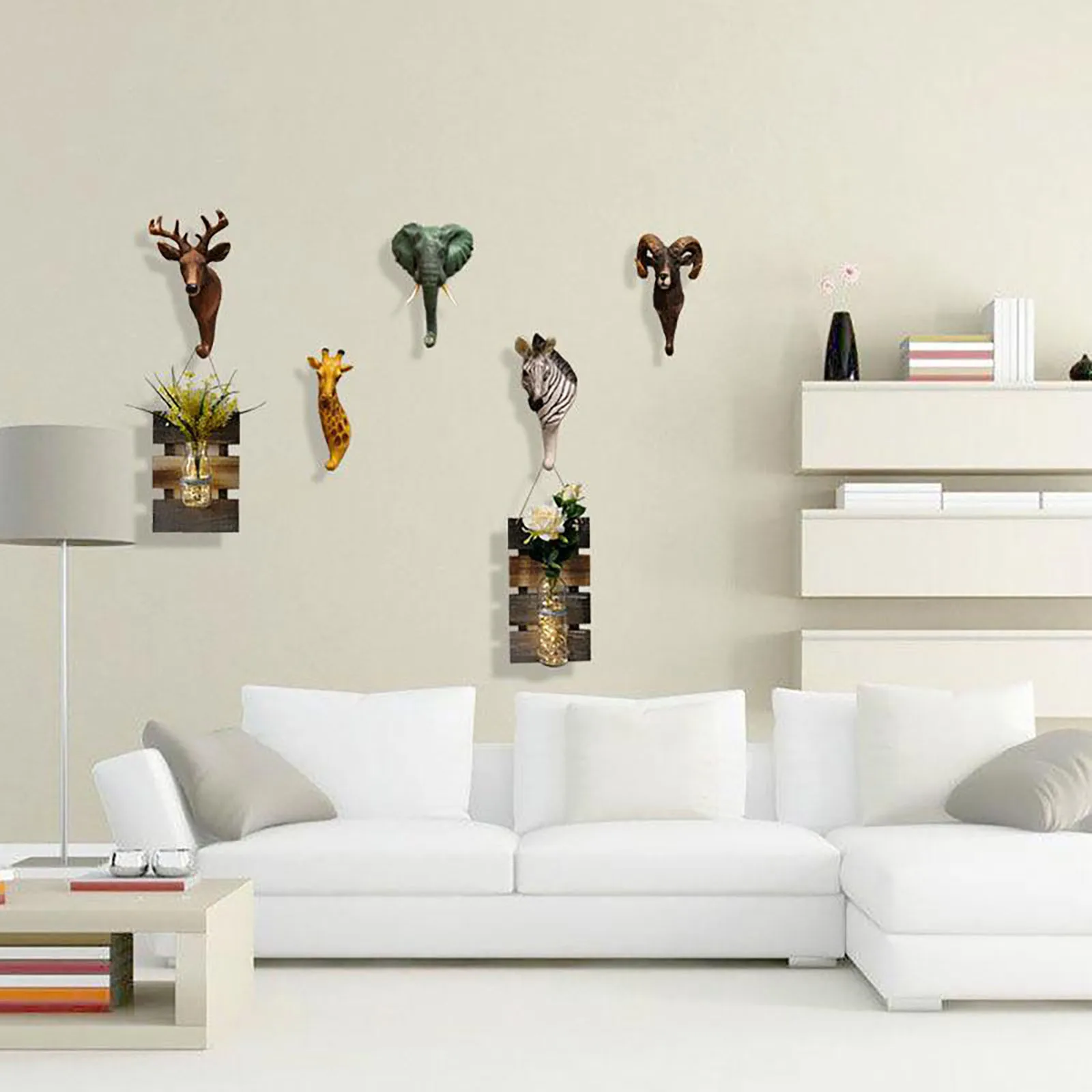 Винтажные декоративные крючки в форме зебры вешалка для одежды пальто полотенец