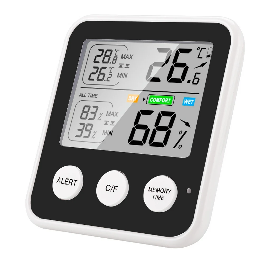 

Электронный цифровой термометр, гигрометр, термометр, гигрометр, Метеостанция для дома и улицы, измерительный инструмент